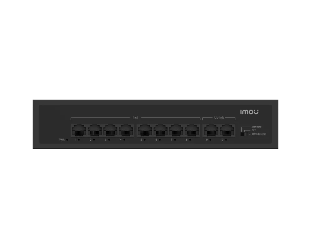 Switch (Комутатор) Imou 10-port 100M unmanaged PoE Switch 2