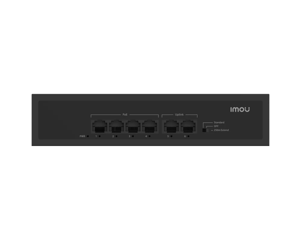 Switch (Комутатор) Imou 6-port 100M unmanaged PoE Switch 2