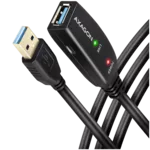<span>Адаптери</span> Axagon Active extension USB 3.2 Gen 1 A-M > A-F cable <span class='catalog-num-in-name'>ADR-305</span> - 