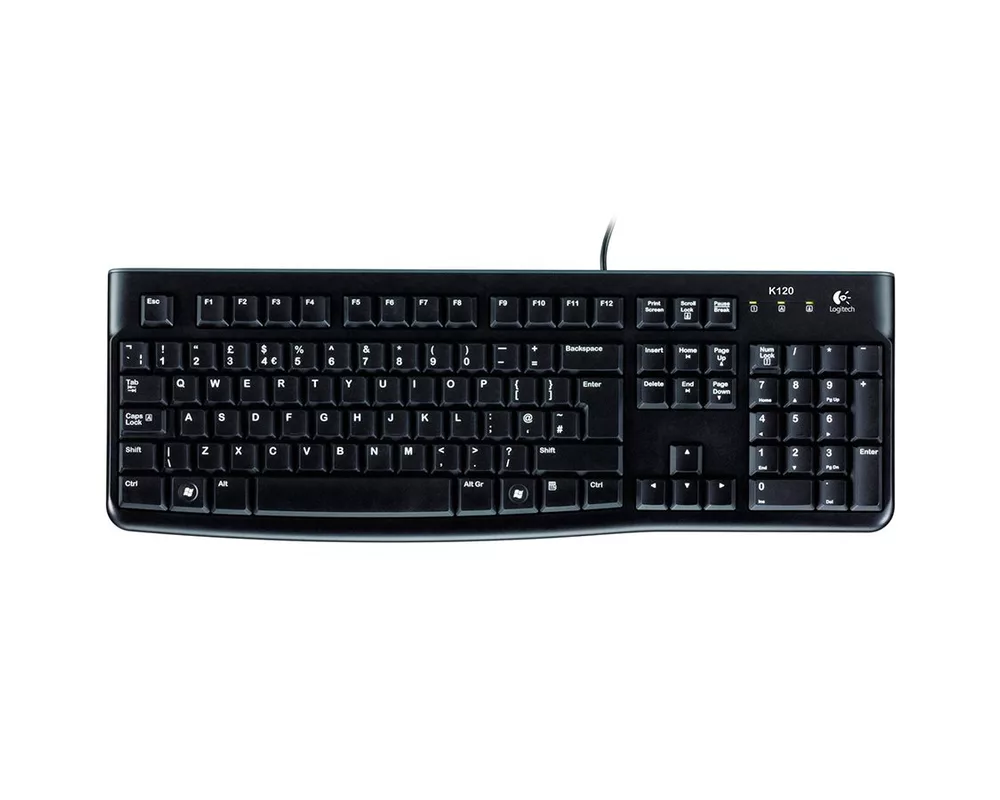 Клавиатура LOGITECH Corded Keyboard K120 - Business... 2