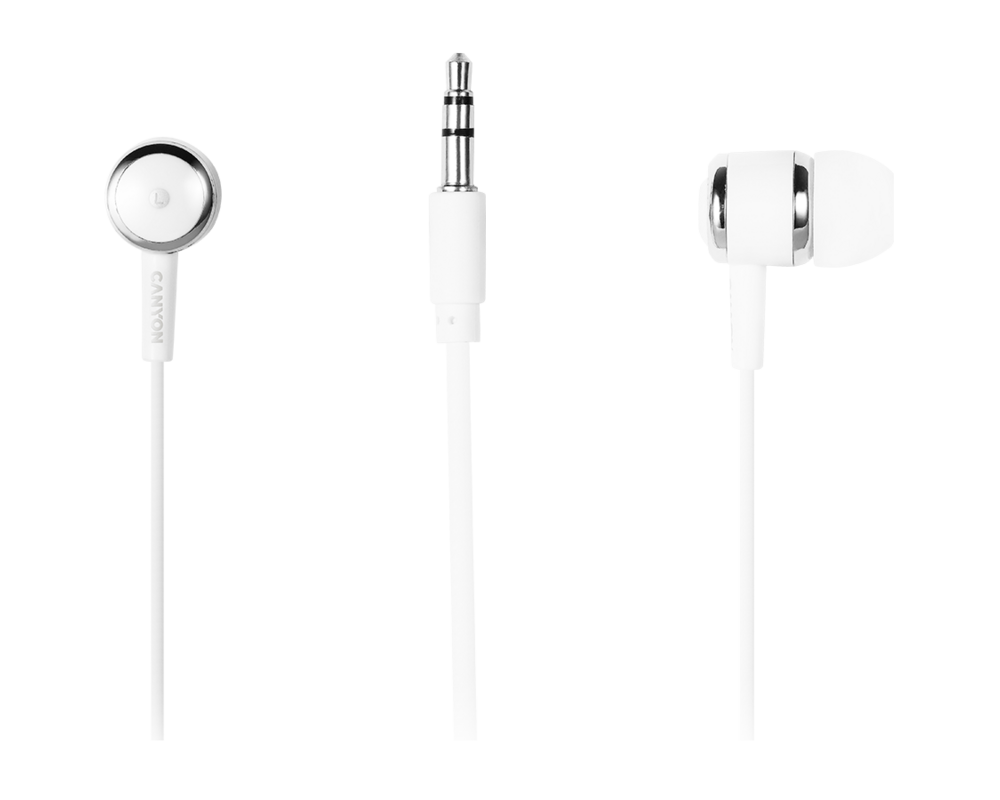 Слушалки CANYON Stereo earphones with microphone 12