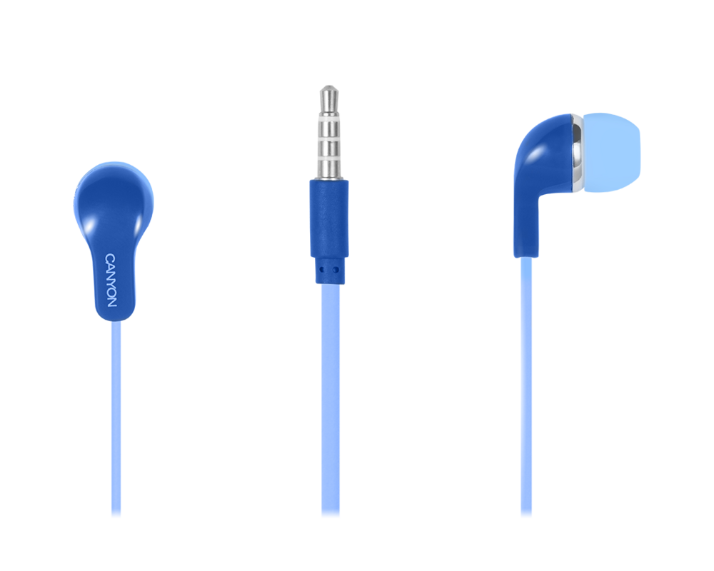Слушалки CANYON Stereo Earphones with inline microphone 3