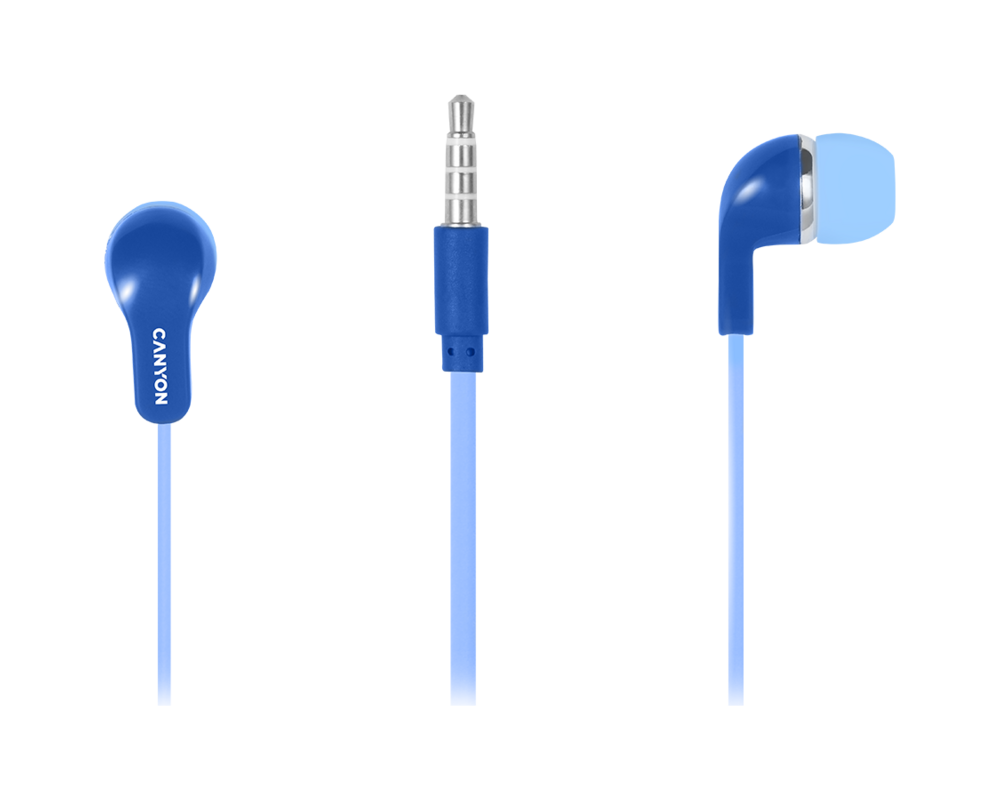 Слушалки CANYON Stereo Earphones with inline microphone 8
