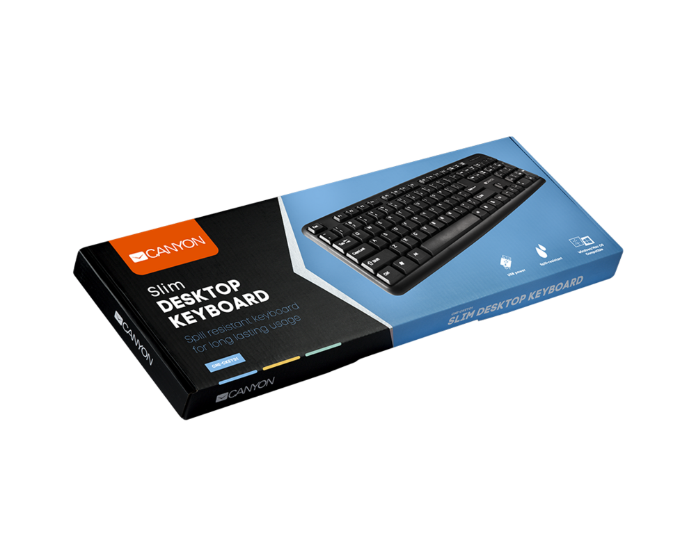 Клавиатура CANYON Keyboard CNE-CKEY01 3
