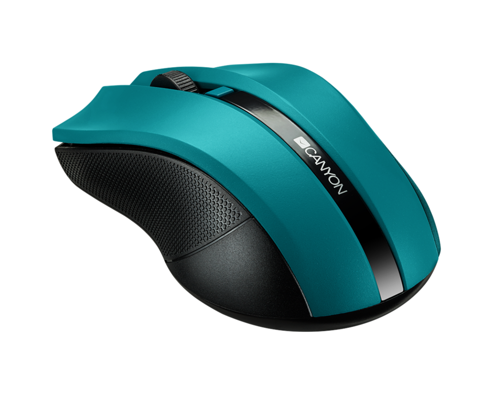 Мишка CANYON mouse MW-5 Wireless Green 7