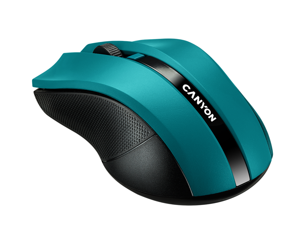 Мишка CANYON mouse MW-5 Wireless Green 10