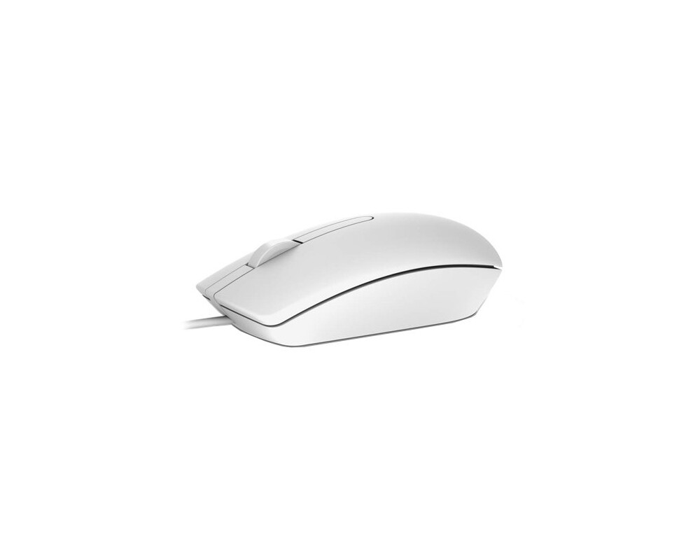 Мишка Dell MS116 Optical Mouse White 2
