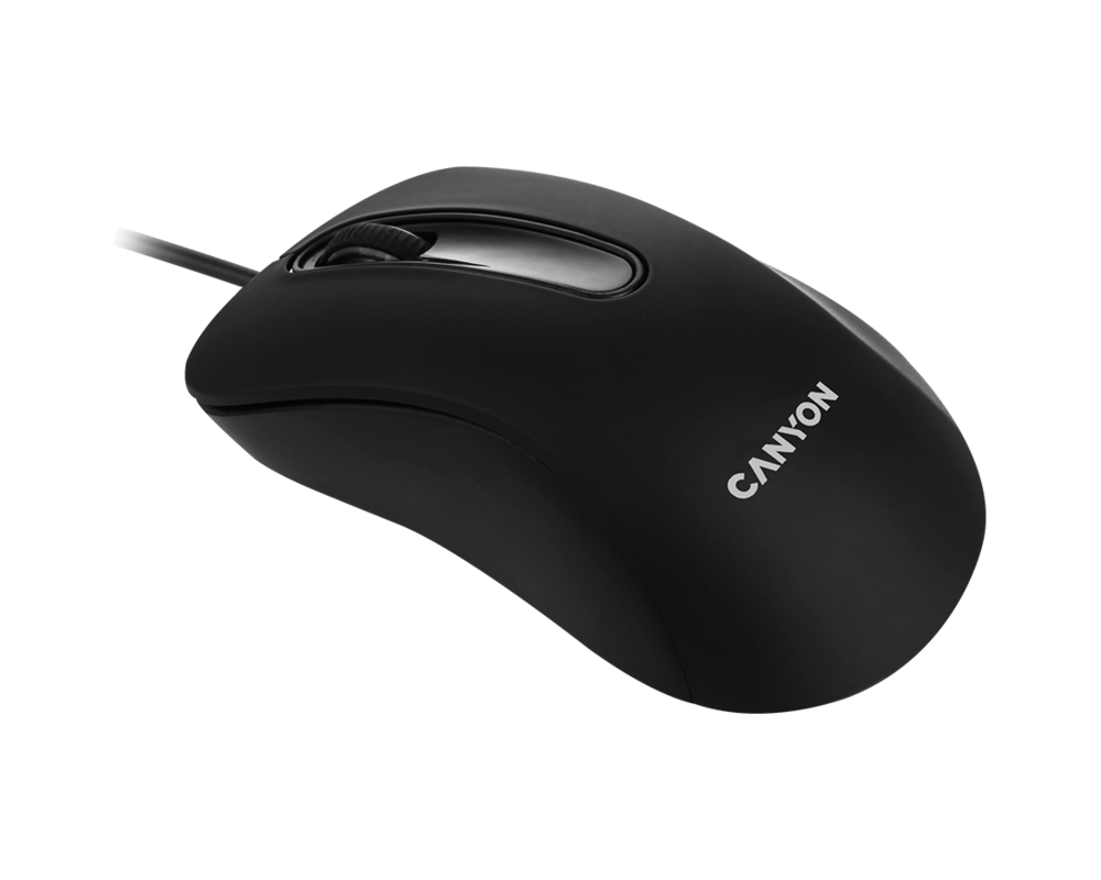 Мишка CANYON mouse CM-2 Wired Black 5