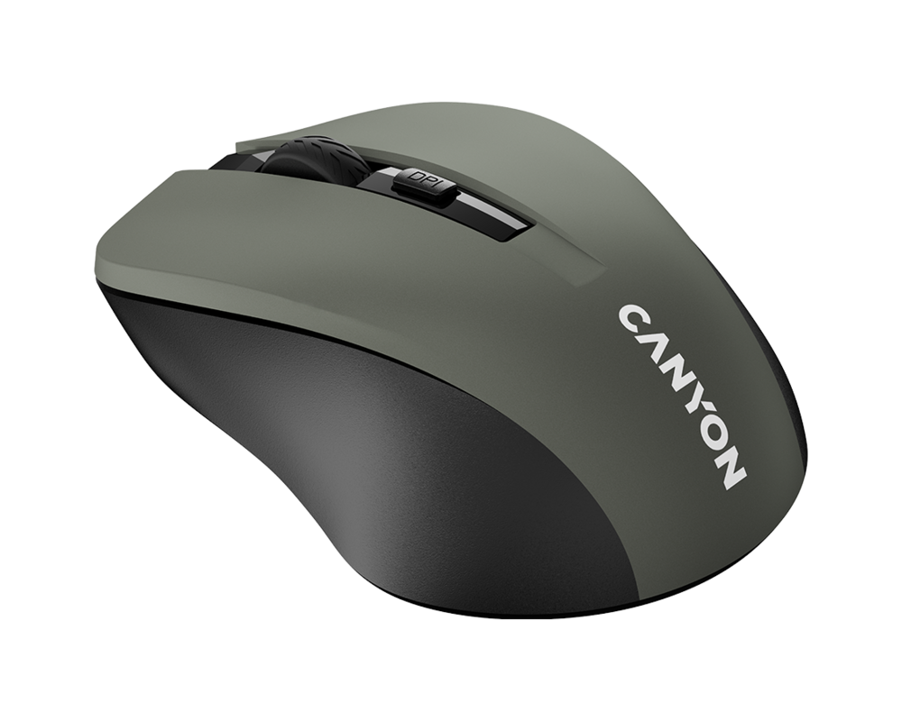 Мишка CANYON mouse MW-1 Wireless Grey 9
