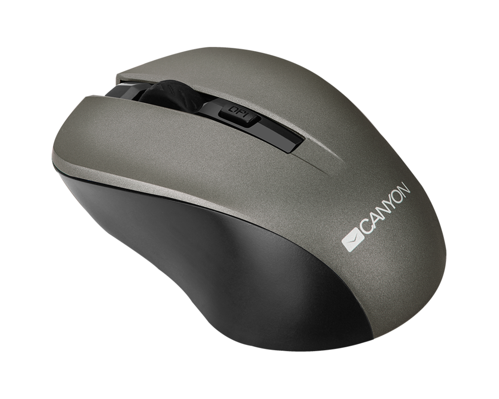 Мишка CANYON mouse MW-1 Wireless Grey 3