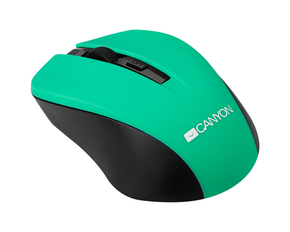 Мишка CANYON mouse MW-1 Wireless Green 5