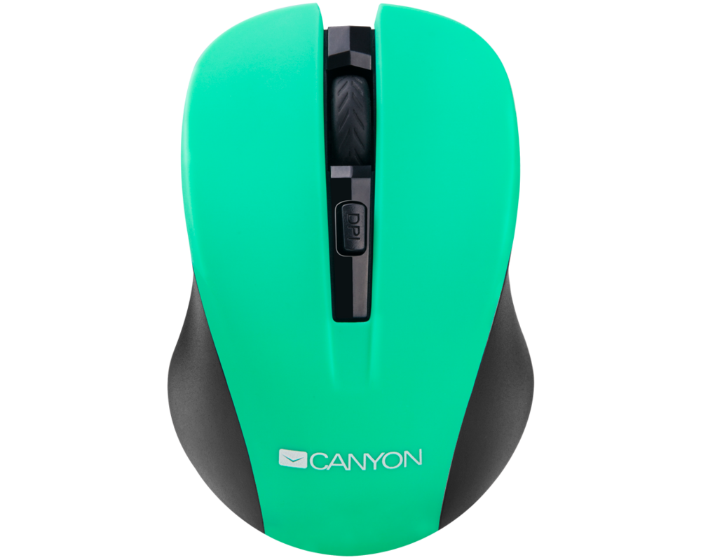 Мишка CANYON mouse MW-1 Wireless Green 4