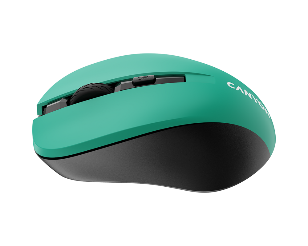Мишка CANYON mouse MW-1 Wireless Green 11