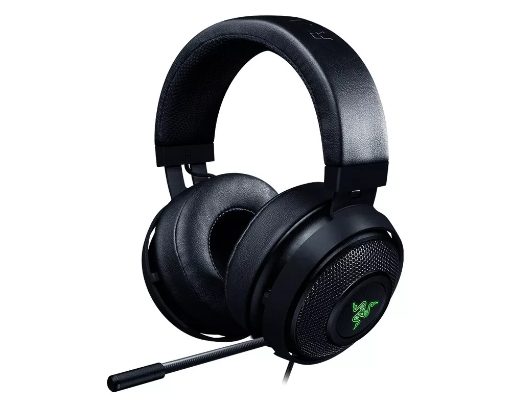 Слушалки Razer Kraken Pro V2 – Analog Gaming Headset – Black –OVAL Ear Cushions. 50 mm audio drivers 2
