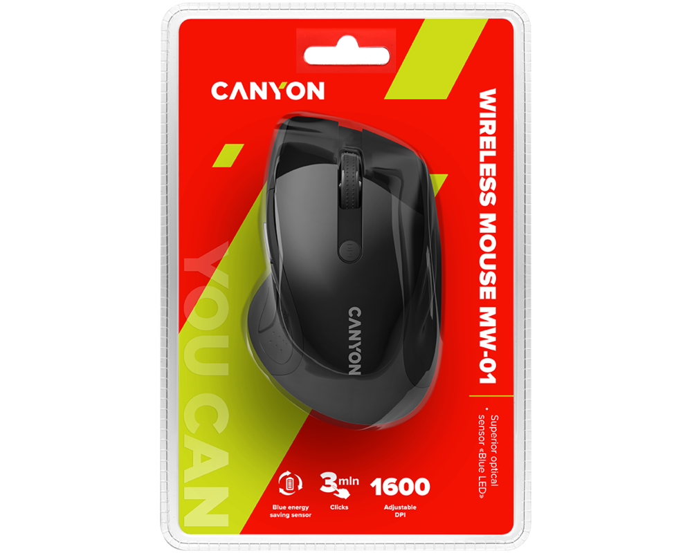 Мишка CANYON 2.4Ghz wireless mouse 7