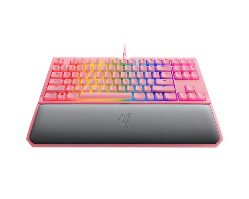 Клавиатура BlackWidow Tournament Ed. Chroma V2 Quartz Ed. - US Layout 2