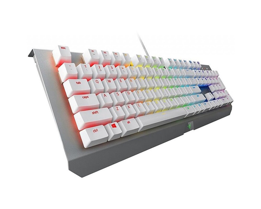 Клавиатура Razer BlackWidow X Chroma Mercury Ed. - US Layout - White- Chroma Keyboard Multi-color Mechanical Gaming Keyboard 2