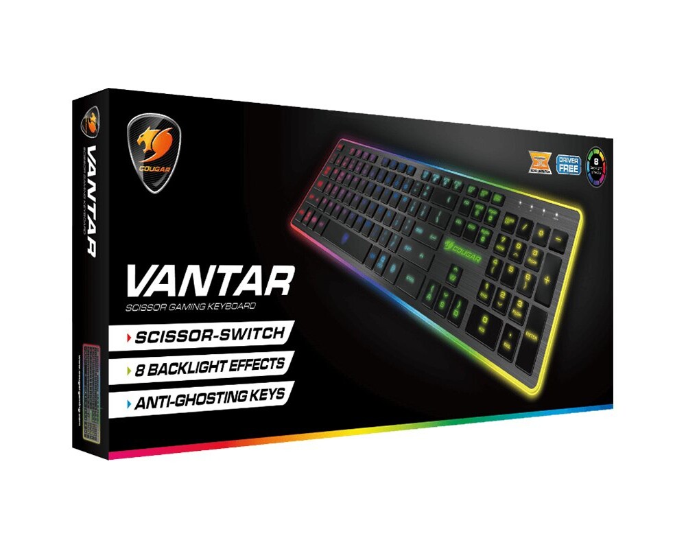 Клавиатура COUGAR VANTAR Scissor Gaming Keyboard 2