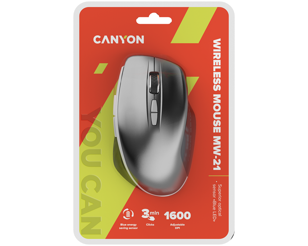 Мишка CANYON mouse MW-21 BlueLED 7buttons Wire... 5 Мишка CANYON mouse MW-21 BlueLED 7buttons Wire... 5