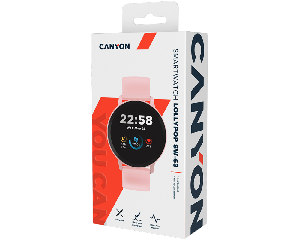 Smart часовник Canyon CNS-SW63PP 18 Smart часовник Canyon CNS-SW63PP 18