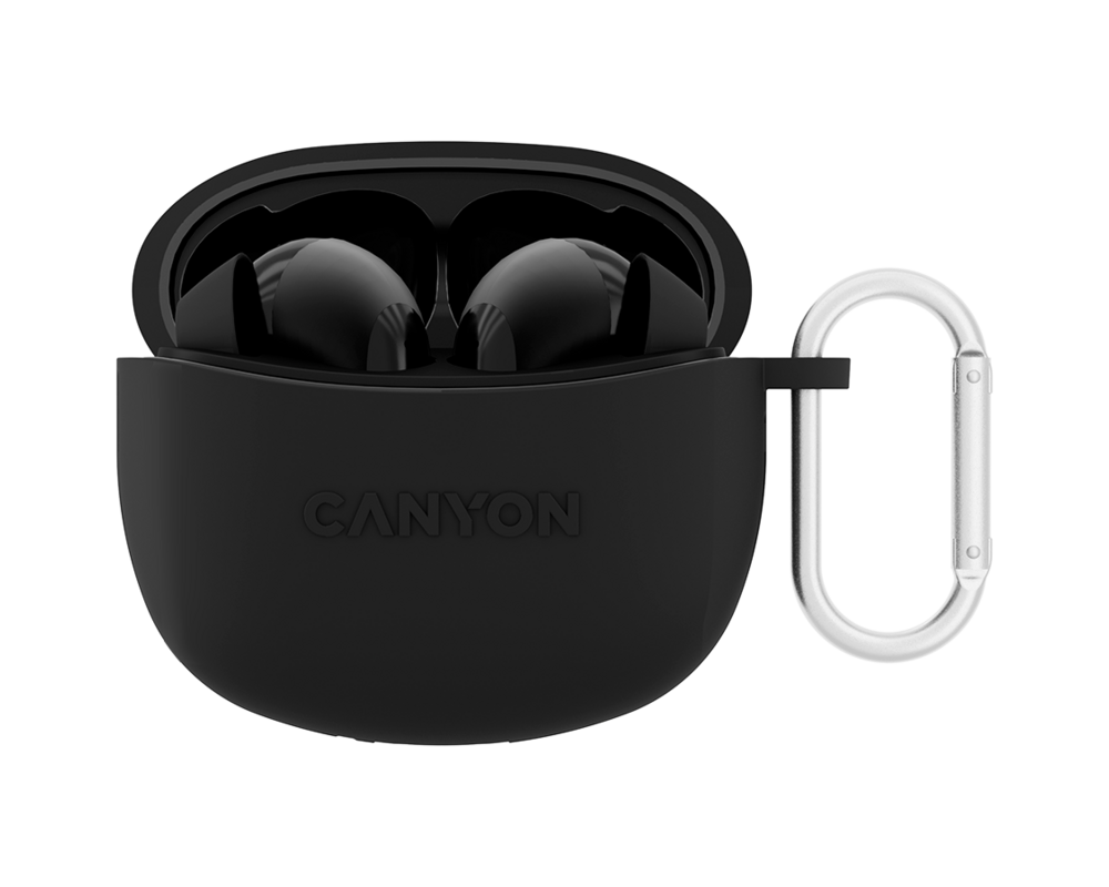 Слушалки CANYON headset TWS-5 Black 6 Слушалки CANYON headset TWS-5 Black 6