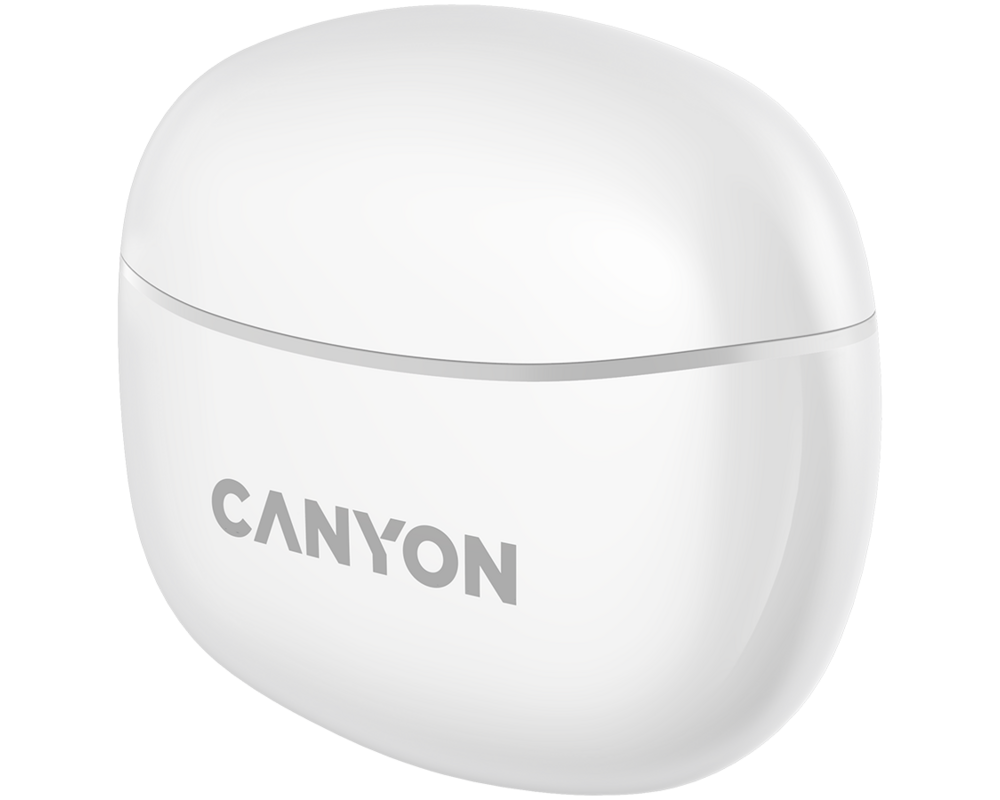 Слушалки CANYON headset TWS-5 White 4 Слушалки CANYON headset TWS-5 White 4