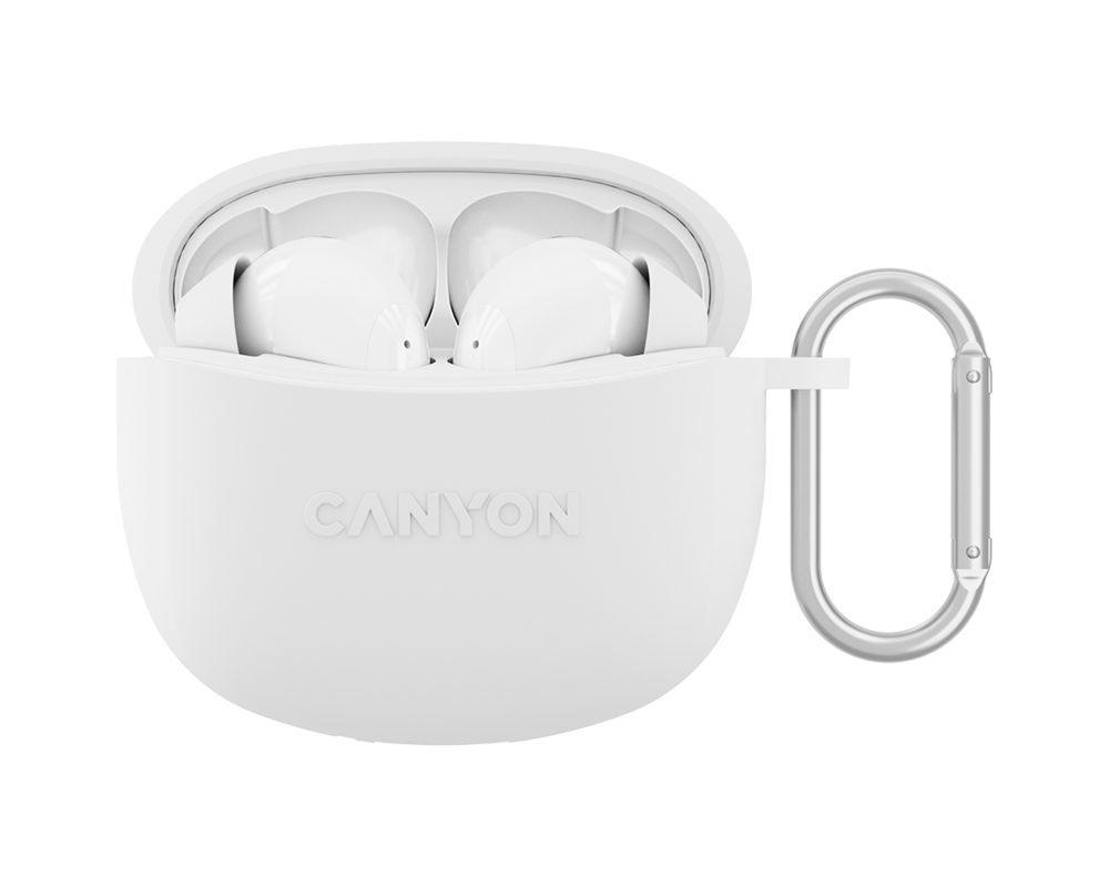 Слушалки CANYON headset TWS-5 White 6 Слушалки CANYON headset TWS-5 White 6