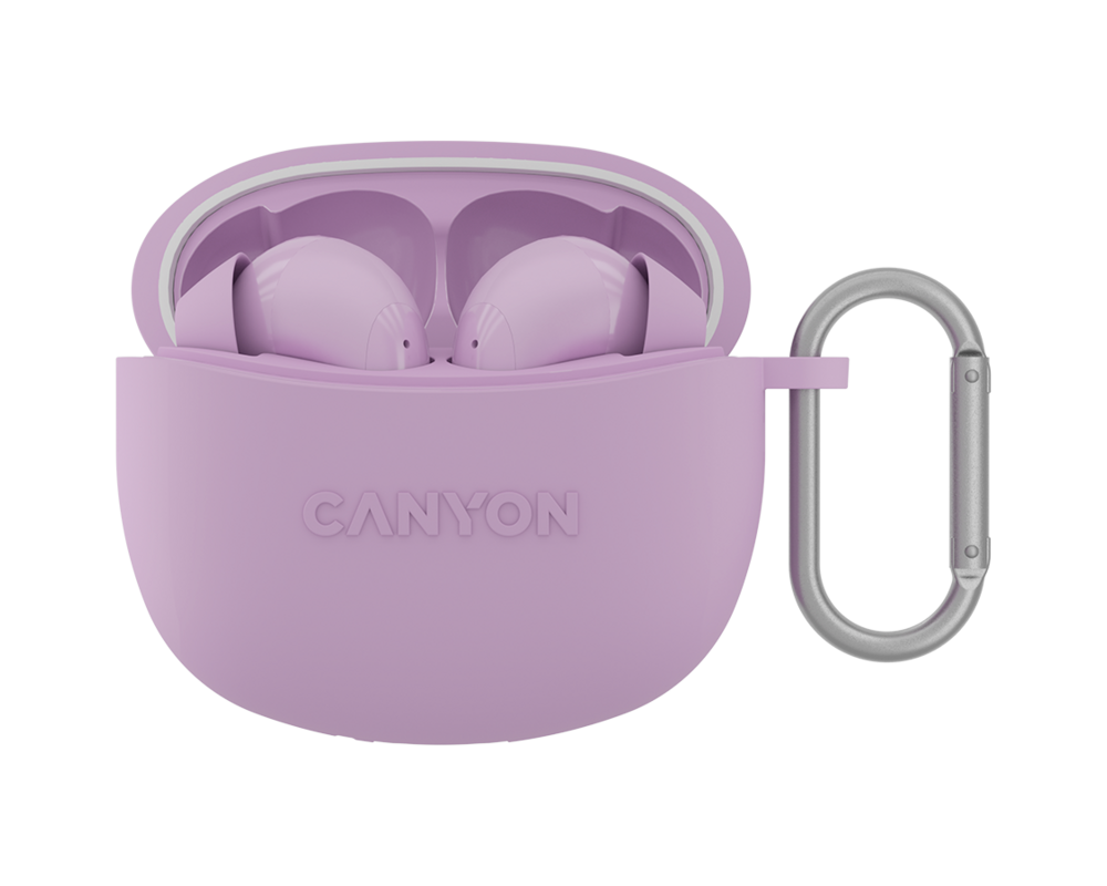 Слушалки CANYON headset TWS-5 Purple 6 Слушалки CANYON headset TWS-5 Purple 6