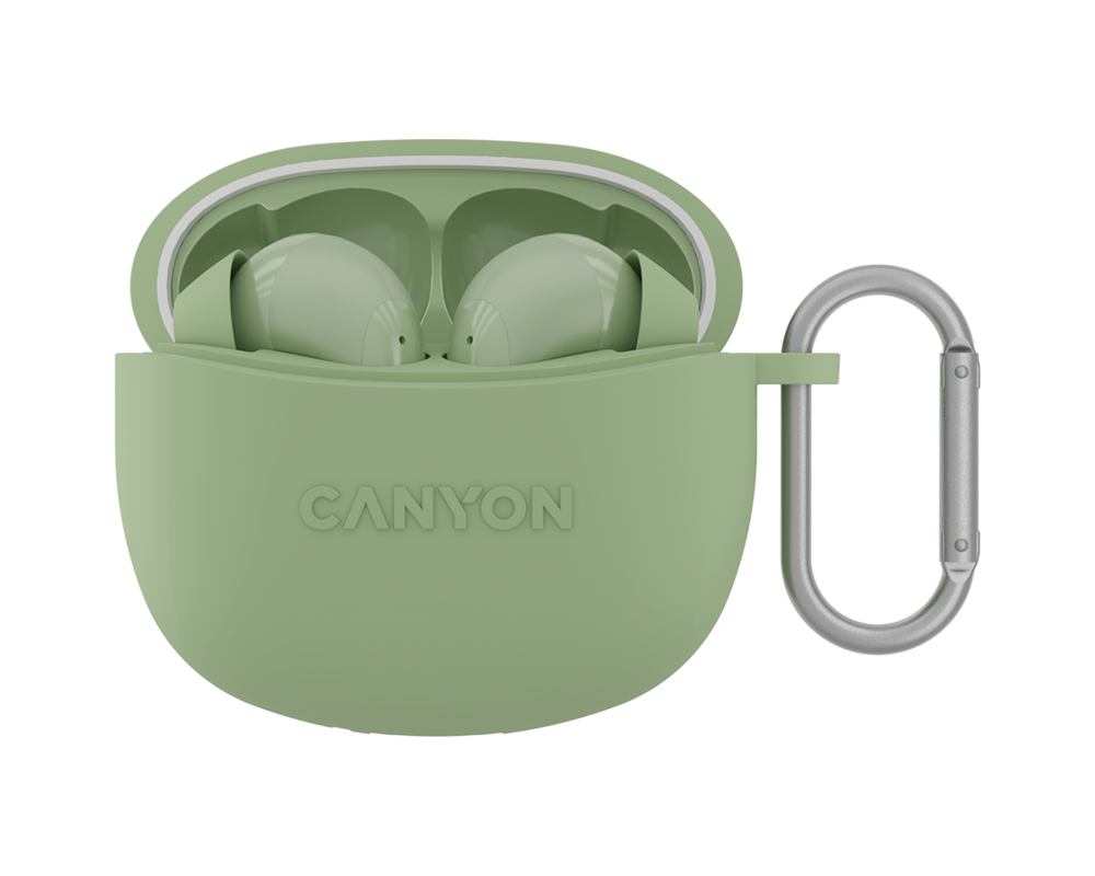 Слушалки CANYON headset TWS-5 Green 6 Слушалки CANYON headset TWS-5 Green 6