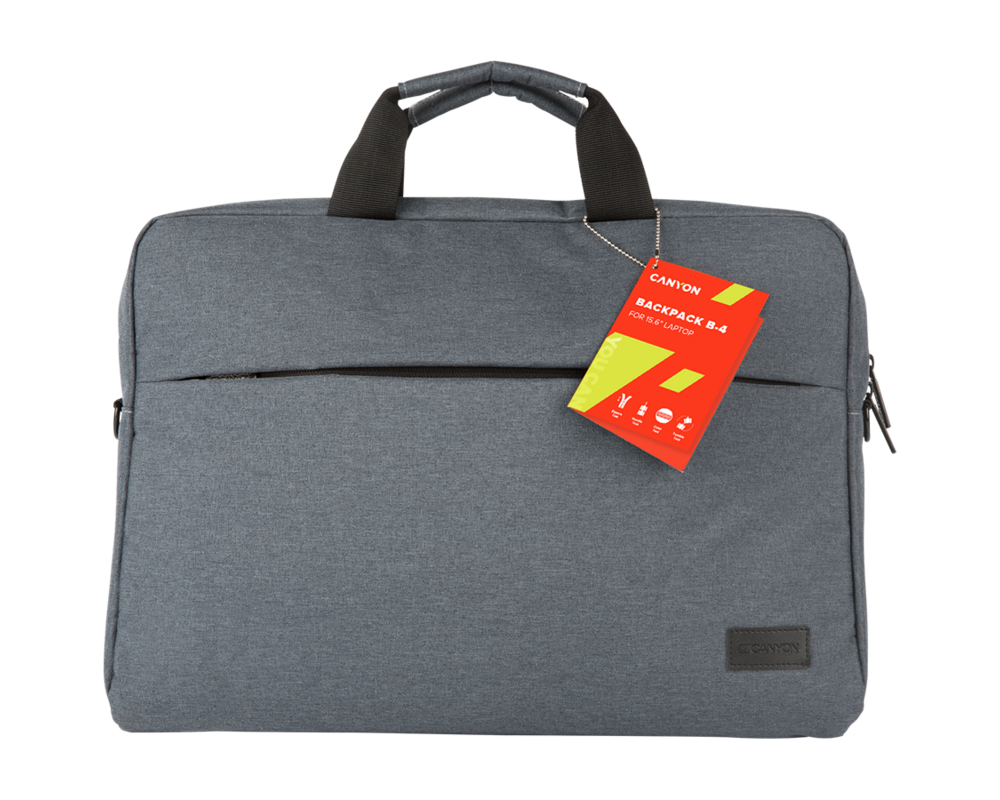 Чанта CANYON Elegant Gray laptop bag Чанта CANYON Elegant Gray laptop bag