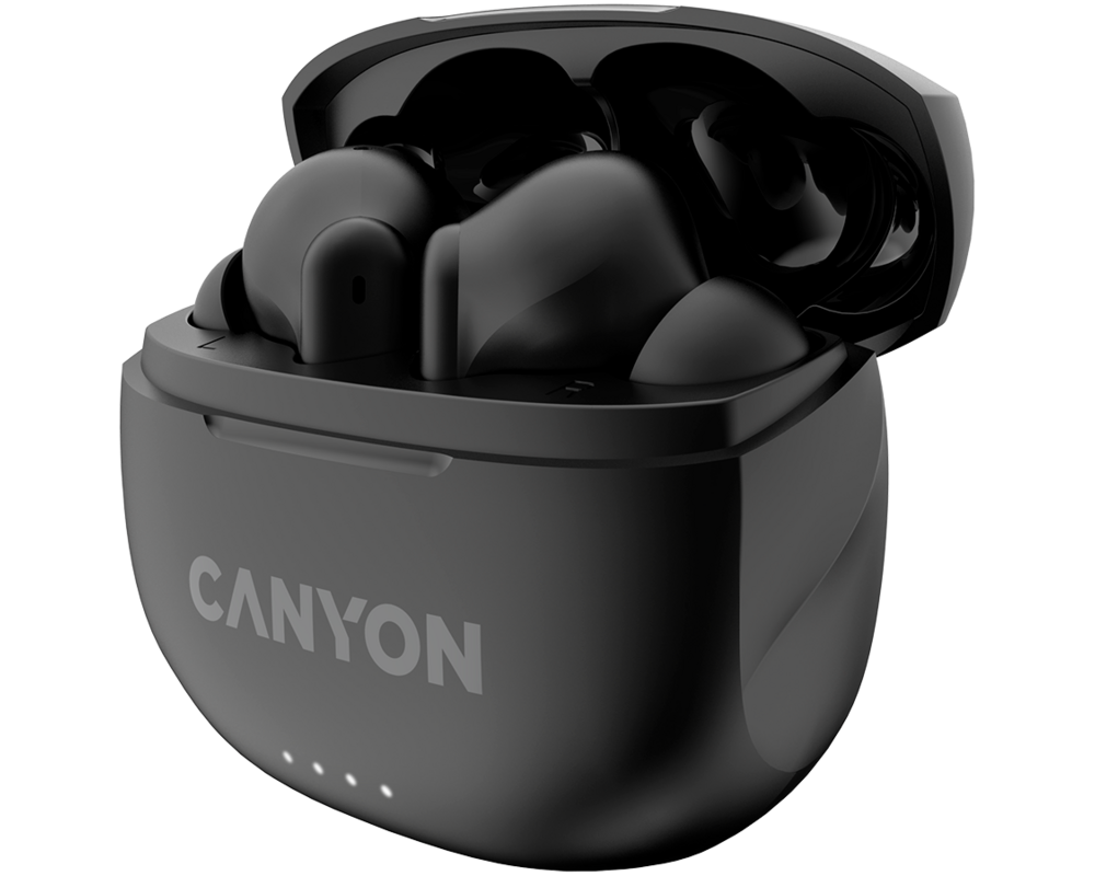 Слушалки CANYON headset TWS-8 ENC Black 3 Слушалки CANYON headset TWS-8 ENC Black 3
