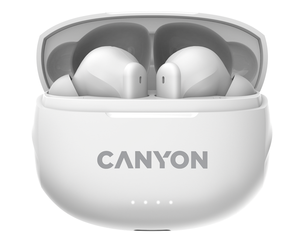 Слушалки CANYON headset TWS-8 ENC White Слушалки CANYON headset TWS-8 ENC White