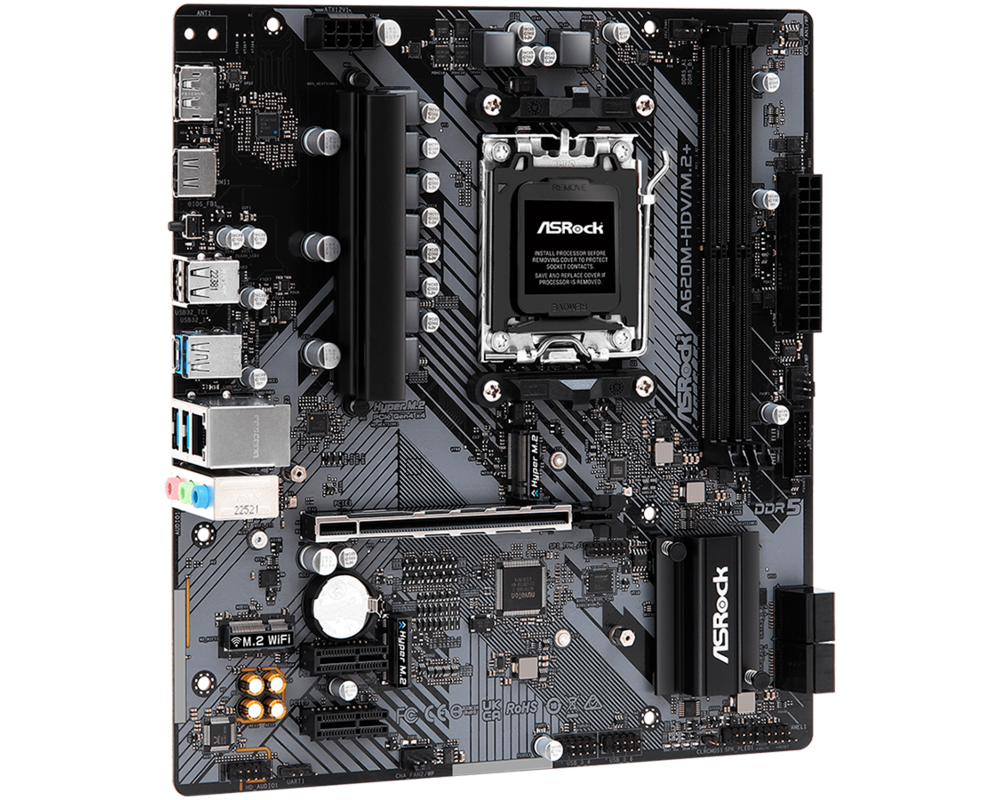 Дънна платка ASROCK A620M-HDV/M.2  /AM5 9 Дънна платка ASROCK A620M-HDV/M.2  /AM5 9