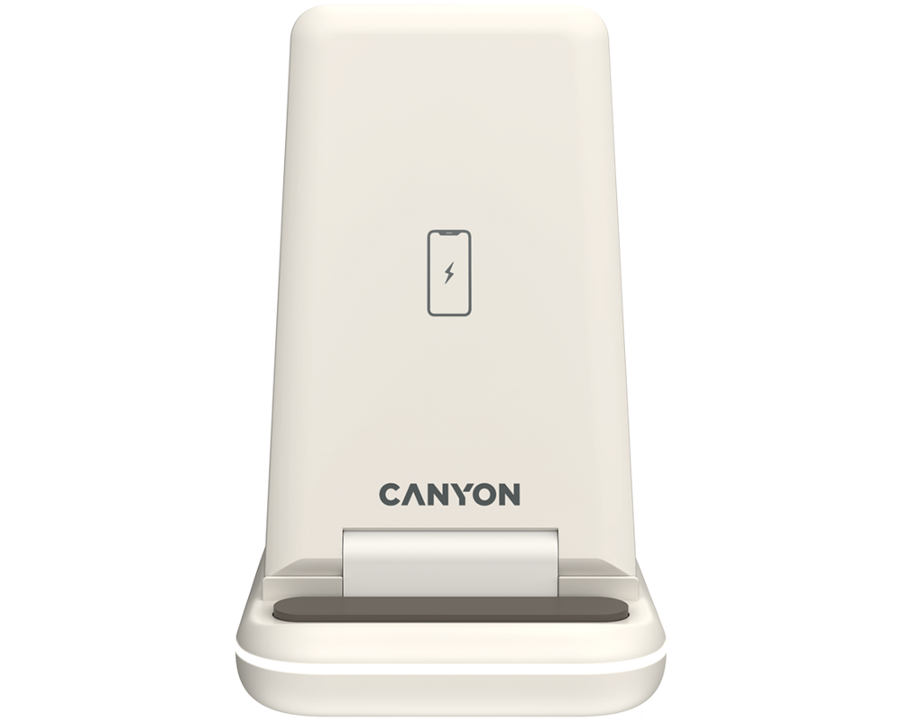 Зарядно CANYON wireless WS-304 15W 2in1 Cosmic L... 3 Зарядно CANYON wireless WS-304 15W 2in1 Cosmic L... 3