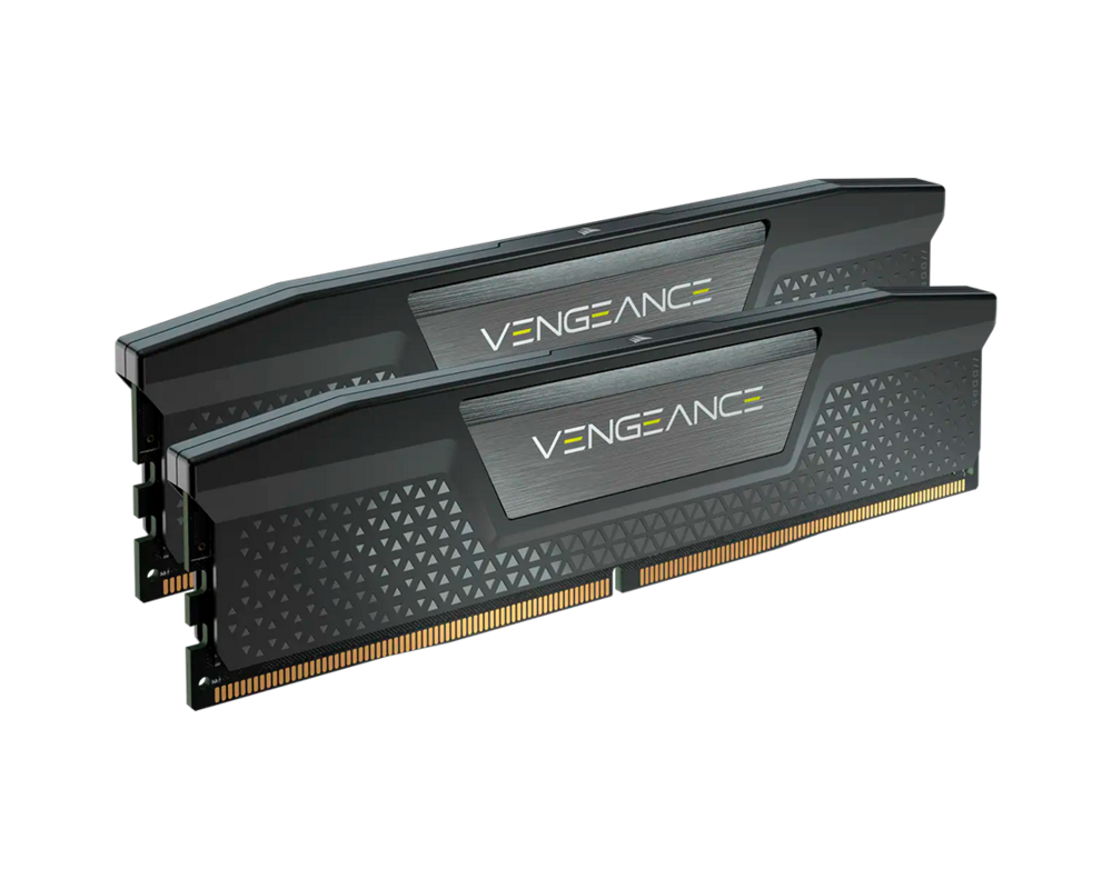 Памет CORSAIR VENGEANCE DDR5 32GB (2x16GB) DDR5 6000 CL38-44-44-96 1.35V Std PMIC Intel XMP Memory - Black, 0840006684442 Памет CORSAIR VENGEANCE DDR5 32GB (2x16GB) DDR5 6000 CL38-44-44-96 1.35V Std PMIC Intel XMP Memory - Black, 0840006684442