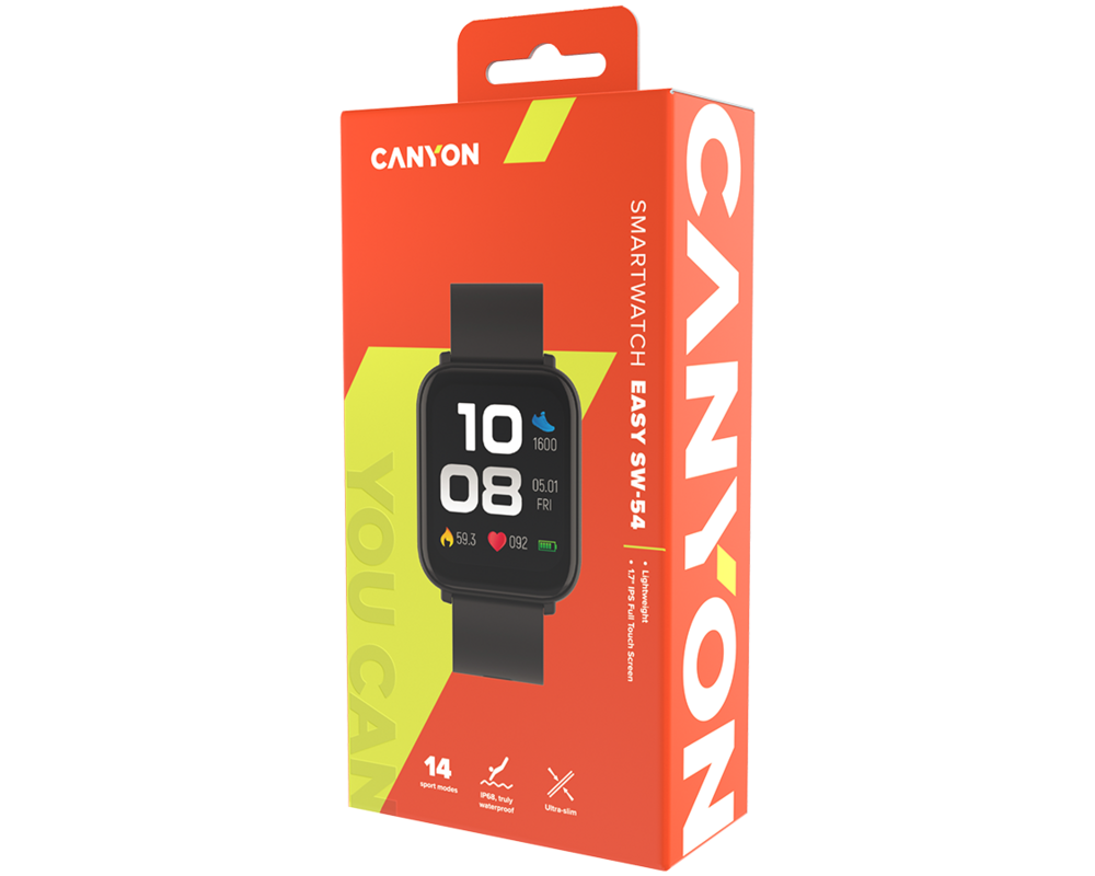 Smart часовник Canyon CNS-SW54BB 4 Smart часовник Canyon CNS-SW54BB 4