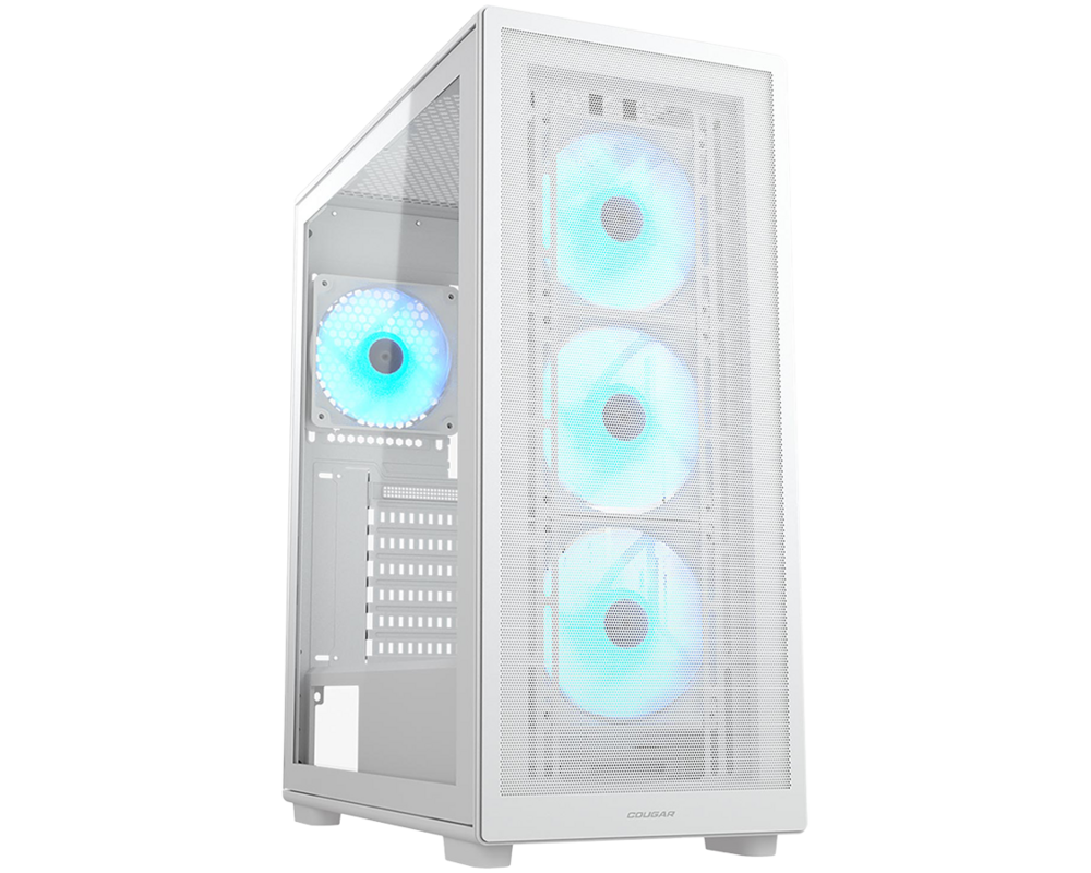 Кутия COUGAR | MX220 RGB White | PC Case | Mid... Кутия COUGAR | MX220 RGB White | PC Case | Mid...