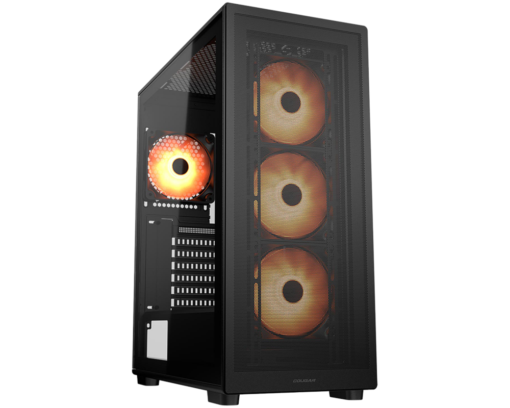 Кутия COUGAR | MX220 RGB Black | PC Case | Mid... Кутия COUGAR | MX220 RGB Black | PC Case | Mid...