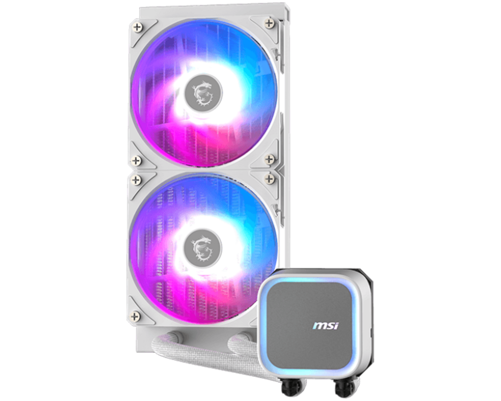 Охладител за процесор MSI MAG CORELIQUID A13 240 WHITE 2 Охладител за процесор MSI MAG CORELIQUID A13 240 WHITE 2