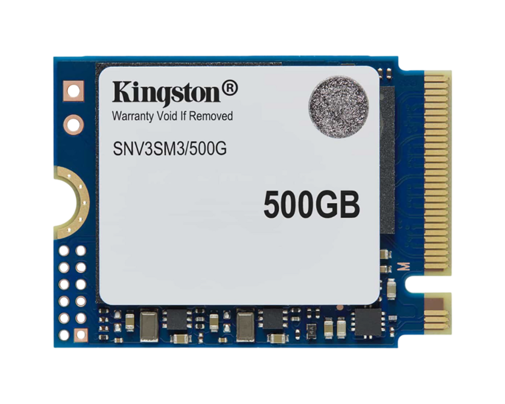 SSD KINGSTON 500GB NV3 M.2 2230 PCIe 4.0 NVMe SSD SSD KINGSTON 500GB NV3 M.2 2230 PCIe 4.0 NVMe SSD
