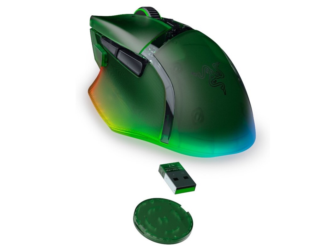 Мишка Razer Basilisk V3 Pro 35K Phantom Green Edition 4 Мишка Razer Basilisk V3 Pro 35K Phantom Green Edition 4