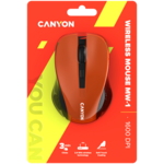 Мишка CANYON mouse MW-1 Wireless Orange 13 Мишка CANYON mouse MW-1 Wireless Orange 13