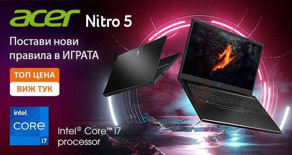 Геймърски лаптопи Acer Nitro 5