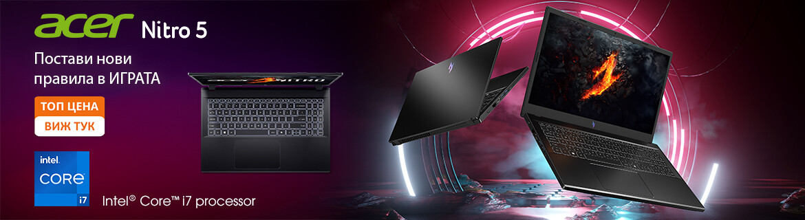 Геймърски лаптопи Acer Nitro 5