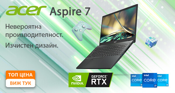 Стилни лаптопи Acer Aspire 7