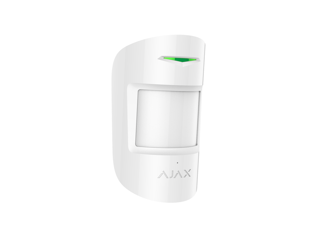 Smart Home Датчик за движение и счупване на стъкло Ajax Combi Protect - бял 3