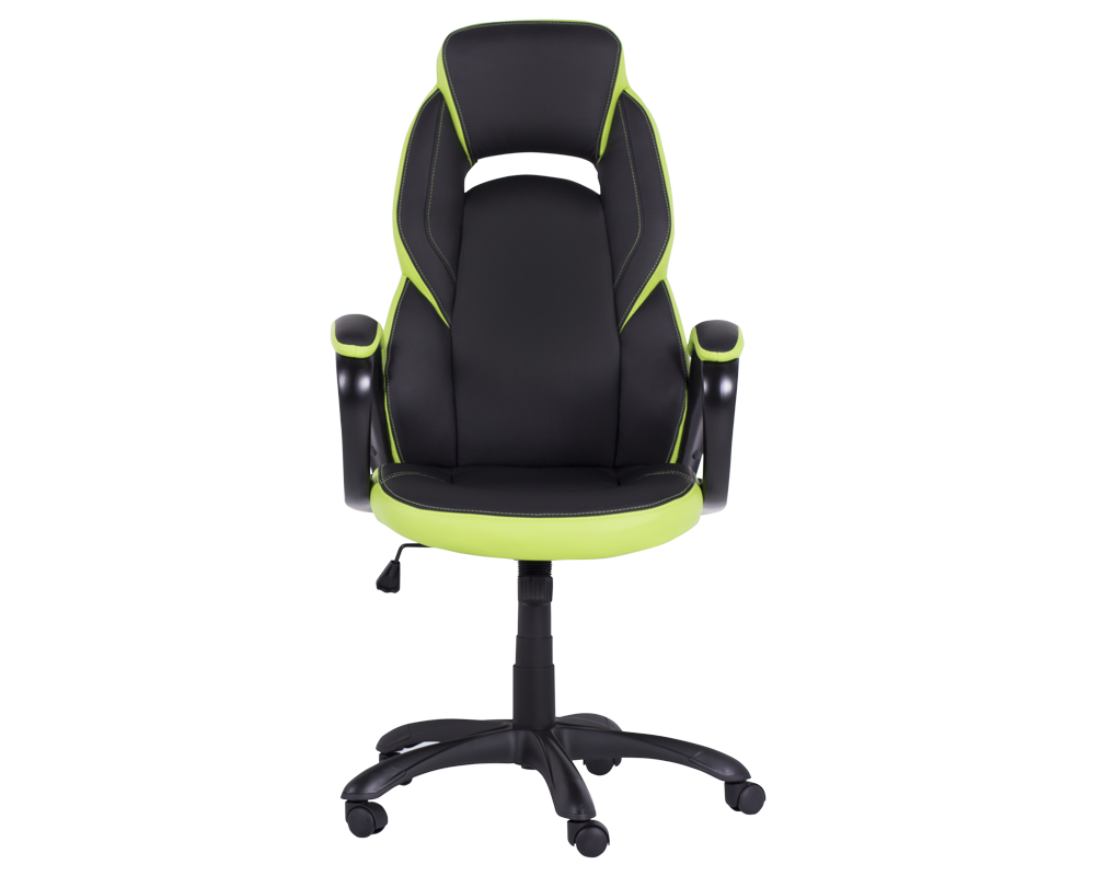 Геймърски стол Геймърски стол Carmen 7511 - черно-зелен 2