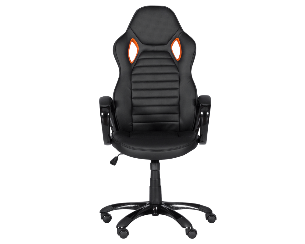 Геймърски стол Геймърски стол Carmen 7502 - черно-оранжев 2