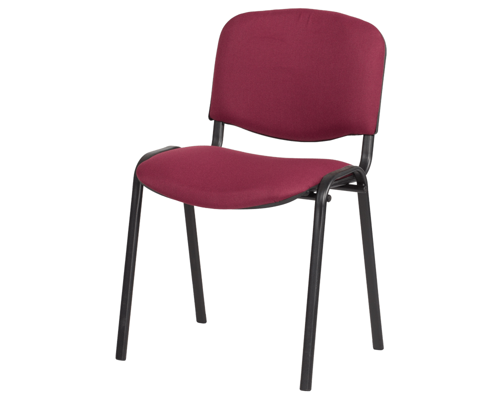 Офис стол Посетителски стол Carmen 1130 LUX - бордо 2