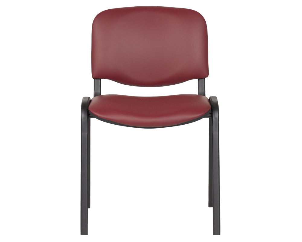 Офис стол Посетителски стол Carmen 1131 LUX - бордо 2